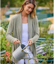 Load image into Gallery viewer, Barefoot Dreams CozyChic Lite Circle Cardi, Stone