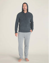 Load image into Gallery viewer, Barefoot Dreams CozyChic Men's Pullover Hoodie, Slate Blue