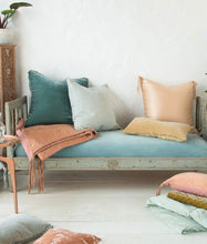 Load image into Gallery viewer, IN STOCK Bella Notte Linens Carmen Euro Sham (Cloud)