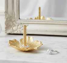 Load image into Gallery viewer, Olivia Riegel Botanica Ring Holder, Silver or Gold