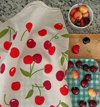 Load image into Gallery viewer, Hand Printed Cotton Dish Towel Set (4 Styles)