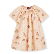 Load image into Gallery viewer, Milkbarn Bamboo Dress + Bloomer Set, Seashell