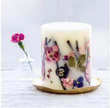 Load image into Gallery viewer, Blushing Rosewood Botanical Candle, 5.5"