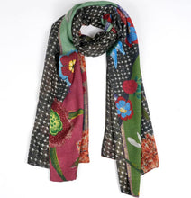 Load image into Gallery viewer, Garden Patchwork Reversible Scarf (4 Colors)