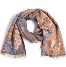 Load image into Gallery viewer, Cashmink Floral Woven Scarf
