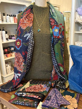 Load image into Gallery viewer, Garden Patchwork Reversible Scarf (4 Colors)