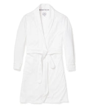 Load image into Gallery viewer, Petite Plume Pima Cotton Robe, White