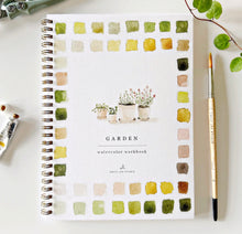Load image into Gallery viewer, Garden Watercolor Workbook