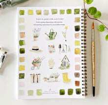 Load image into Gallery viewer, Garden Watercolor Workbook
