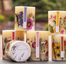 Load image into Gallery viewer, Roman Lavender Botanical Candle, 6.5"