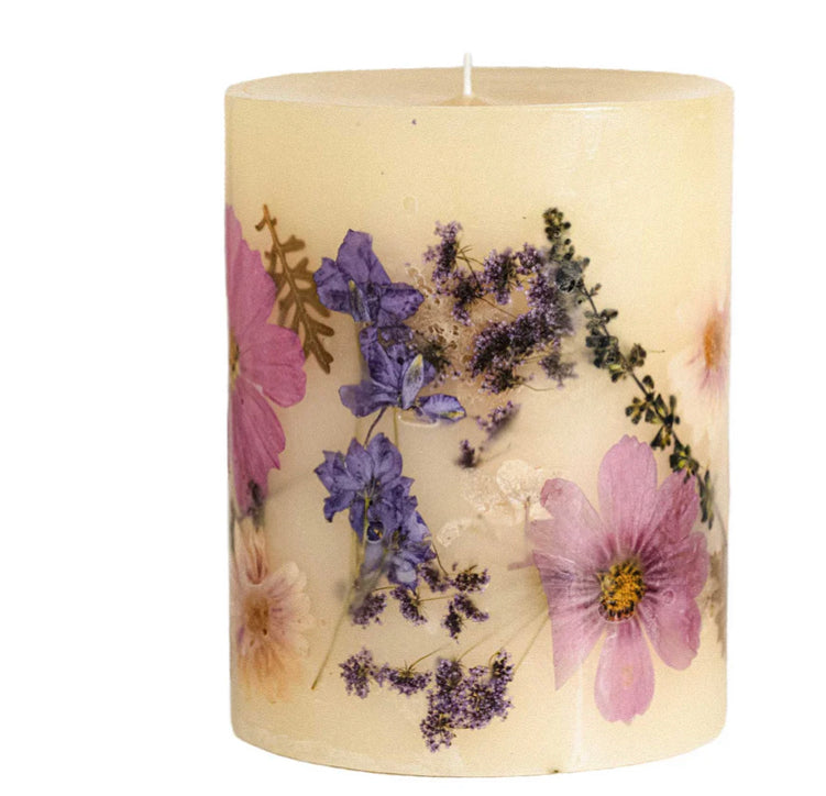 Lavender Botanical Candle, 6.5