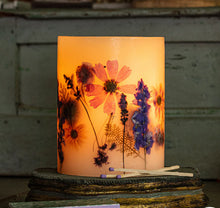 Load image into Gallery viewer, Roman Lavender Botanical Candle, 6.5"