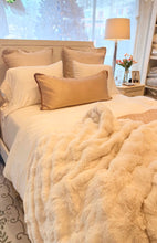 Load image into Gallery viewer, Fab Faux Fur Throw (Ivory, Sand, Dusk)