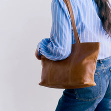 Load image into Gallery viewer, Latico Leathers Margot Tote, Sky Blue