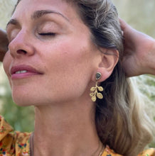 Load image into Gallery viewer, Emilie Shapiro Eucalyptus Earrings