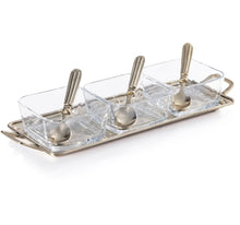 Load image into Gallery viewer, Roussillon Condiment Set with Spoons
