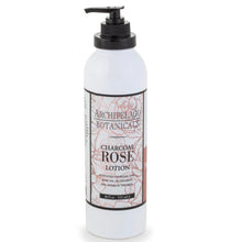 Load image into Gallery viewer, Archipelago Charcoal Rose Body Lotion, 18 oz