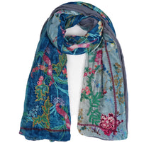 Load image into Gallery viewer, Enchanted Garden Velvet Scarf (4 Colors)