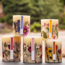 Load image into Gallery viewer, Roman Lavender Botanical Candle, 5.5"