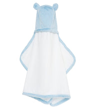 Load image into Gallery viewer, Little Giraffe Luxe Hooded Baby Towel (Cream, Pink, Blue)