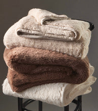 Load image into Gallery viewer, Barefoot Dreams Cloud Faux Fur Throw (Sable, Sandstone)