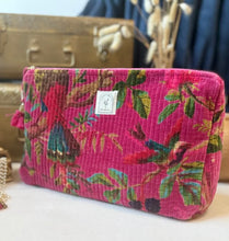 Load image into Gallery viewer, Velvet Pouch Makeup Bag/Travel Organizer (5 Patterns)