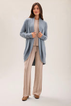 Load image into Gallery viewer, Barefoot Dreams CozyChic Lite Circle Cardi, Blue Aura