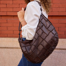 Load image into Gallery viewer, Sacha Patchwork Bag, Dark Brown