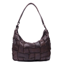Load image into Gallery viewer, Sacha Patchwork Bag, Dark Brown