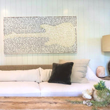 Load image into Gallery viewer, Legends Guitar Art Print on Wood, White Background (23x46)