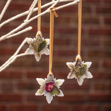 Load image into Gallery viewer, Snowflake Botanical Wax Sachet (Forest, Spicy Apple)