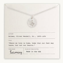 Load image into Gallery viewer, North Star Necklace (Gold, Sterling Silver)