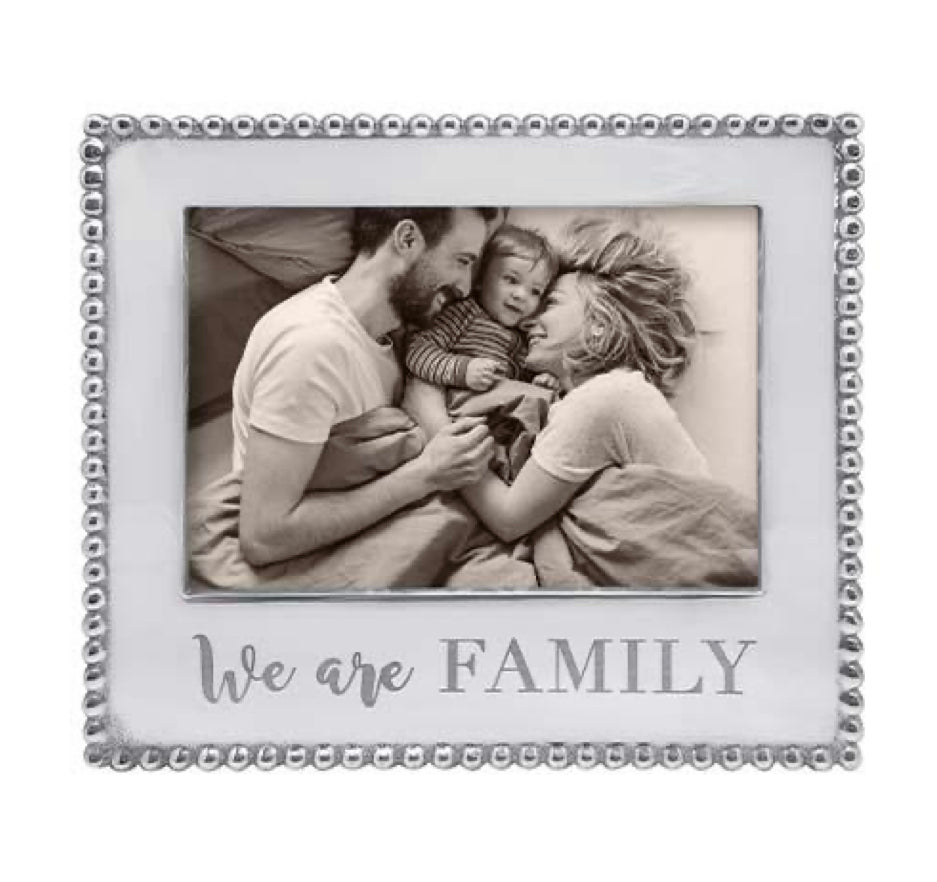 Mariposa We Are Family Beaded 5x7 Frame