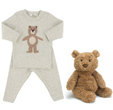 Load image into Gallery viewer, Teddy Bear Applique Two Piece Set