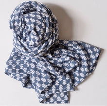 Load image into Gallery viewer, Hand Block Printed Scarves, 8 Colors