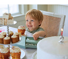 Load image into Gallery viewer, Mariposa Silver Birthday Cake Candle Set