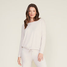 Load image into Gallery viewer, Barefoot Dreams CozyChic Ultra Lite Slouchy Pullover, Stone
