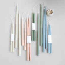 Load image into Gallery viewer, 12" Dipped Taper Candles (5 Colors)
