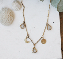 Load image into Gallery viewer, Emilie Shapiro Wax And Wane Moon Necklace