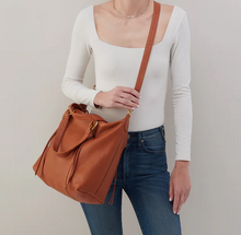 Load image into Gallery viewer, HOBO Harley Satchel, Warm Honey