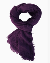 Load image into Gallery viewer, Boho Organic Cotton Scarf (12 Colors)