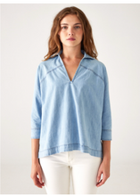 Load image into Gallery viewer, MerSea Poppy Popover Top (LAST ONE, Size Small)