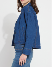 Load image into Gallery viewer, Lysse Sloane Denim Jacket, Dark Midwash