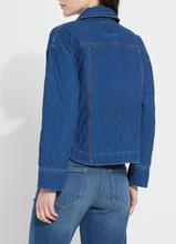 Load image into Gallery viewer, Lysse Sloane Denim Jacket, Dark Midwash
