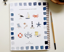 Load image into Gallery viewer, Seaside Watercolor Workbook