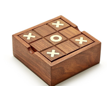 Load image into Gallery viewer, 2-in-1 Wooden Game Set