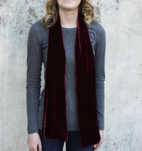 Load image into Gallery viewer, Silk Velvet Scarf (10 Colors)