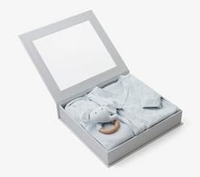 Load image into Gallery viewer, Elegant Baby Take Me Home Layette Set + Blanket, Blue