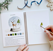 Load image into Gallery viewer, Winter Watercolor Workbook