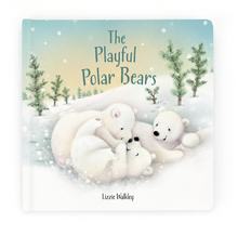 Load image into Gallery viewer, Jellycat The Playful Polar Bears Book